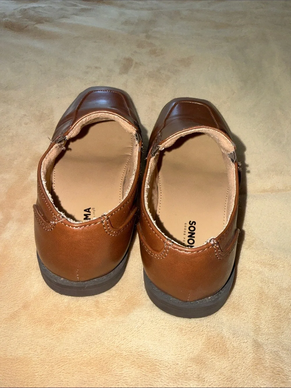 Boys Slip-On Loafers - 1Y